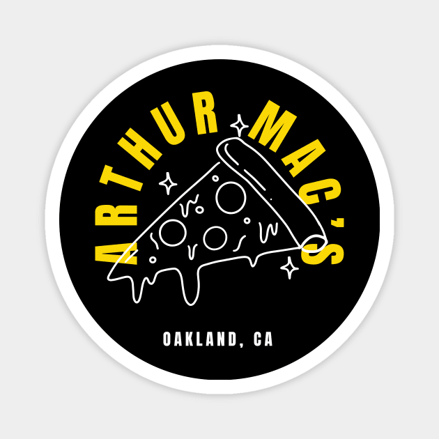 Arthur Mac's Slice of Oakland Magnet by ArthurMacs